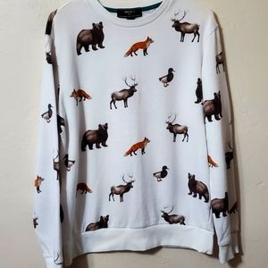 Men's Animal Print Sweatshirt